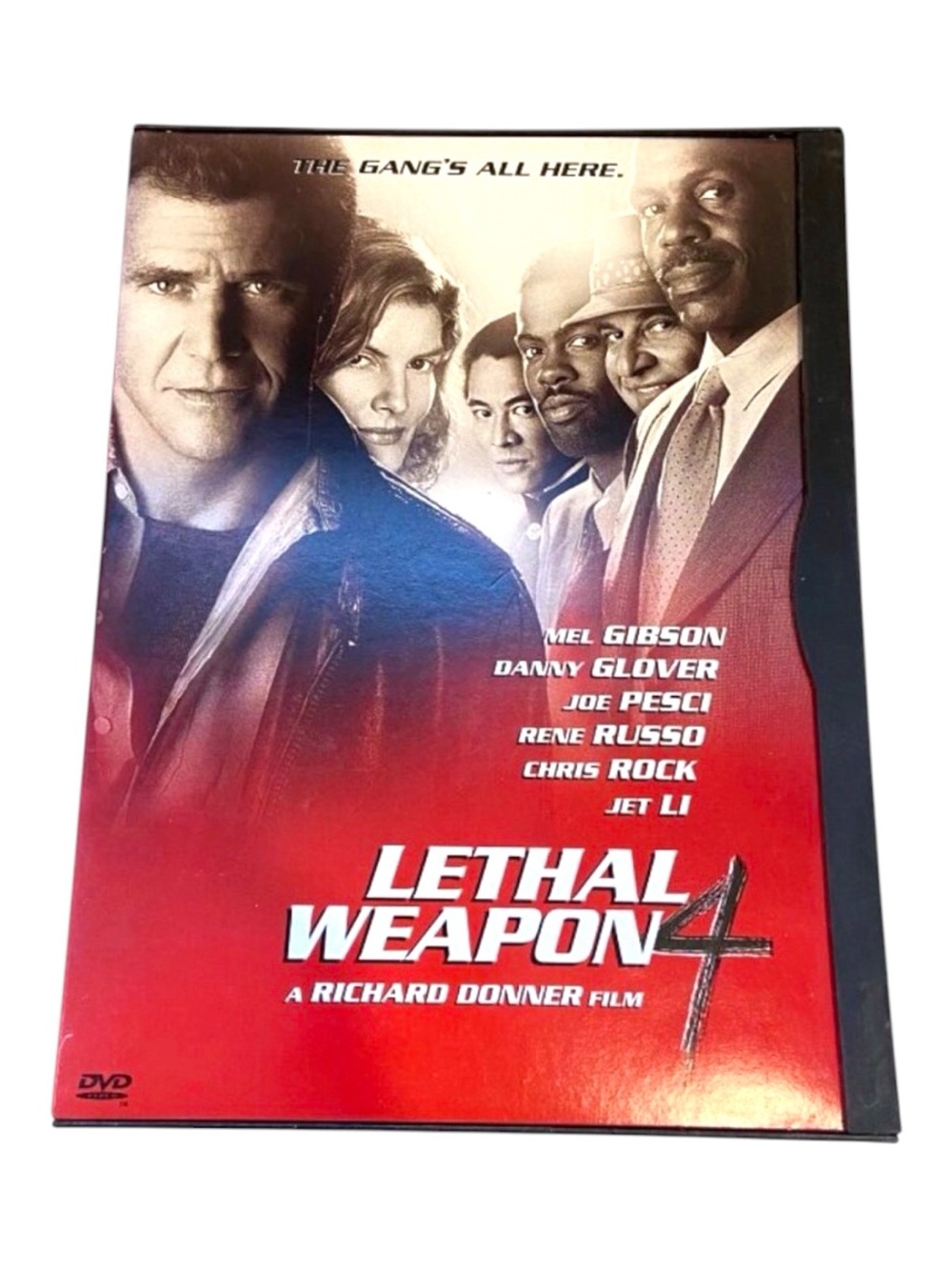 Lethal Weapon 4 DVD Action Movie Mel Gibson Danny Glover Chris Rock Jet Li Full